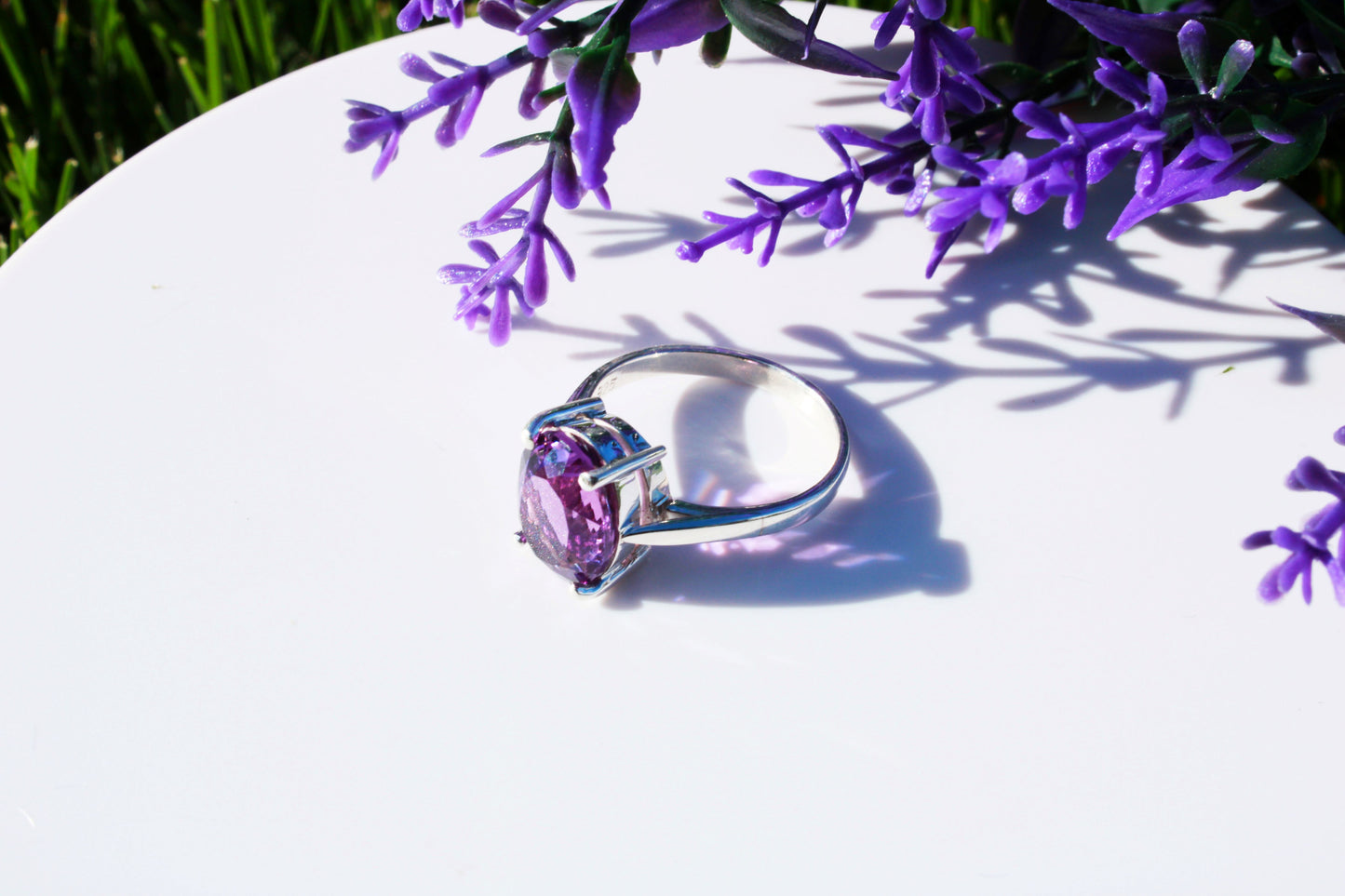 Royal Amethyst Elegance Ring