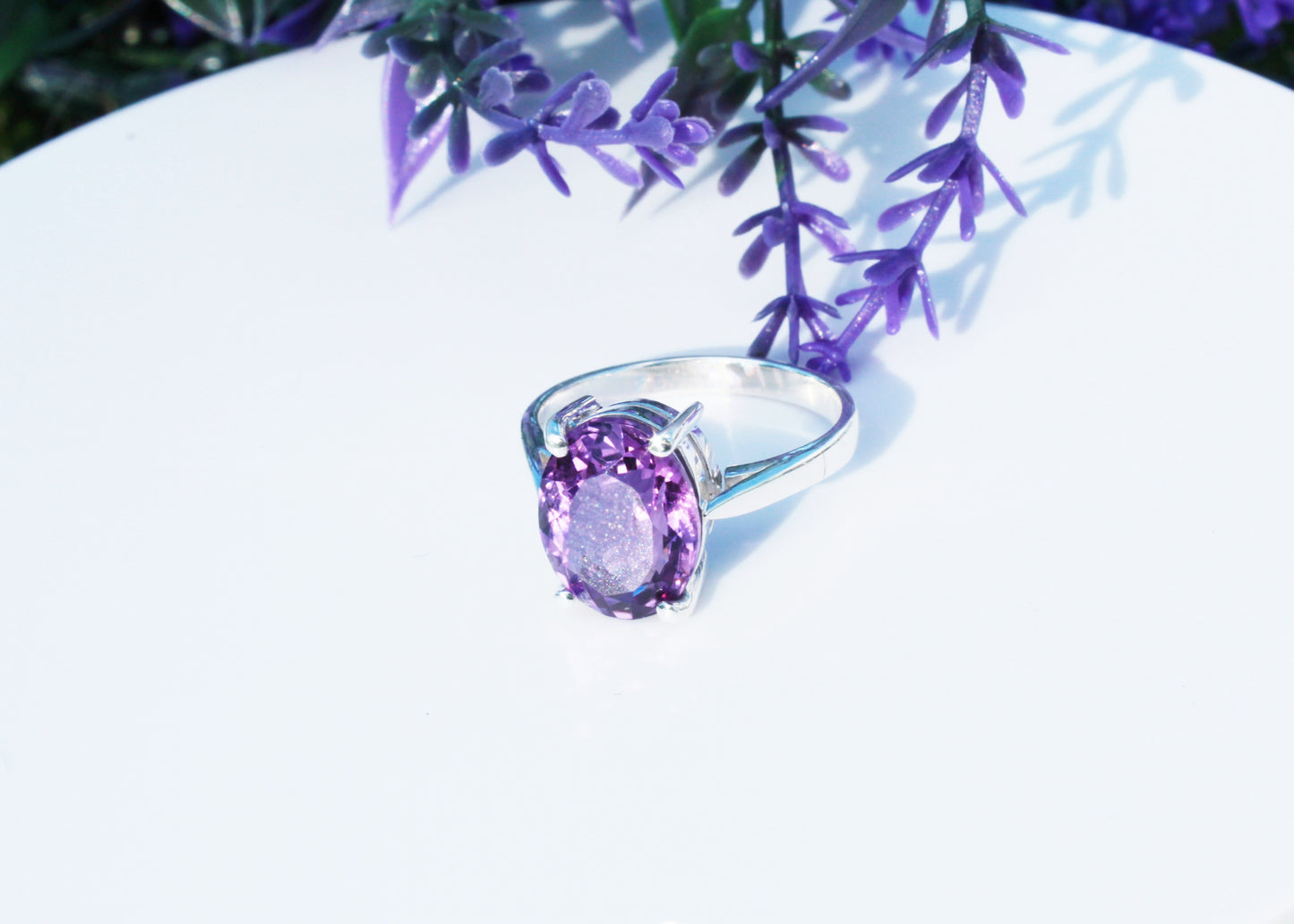 Royal Amethyst Elegance Ring